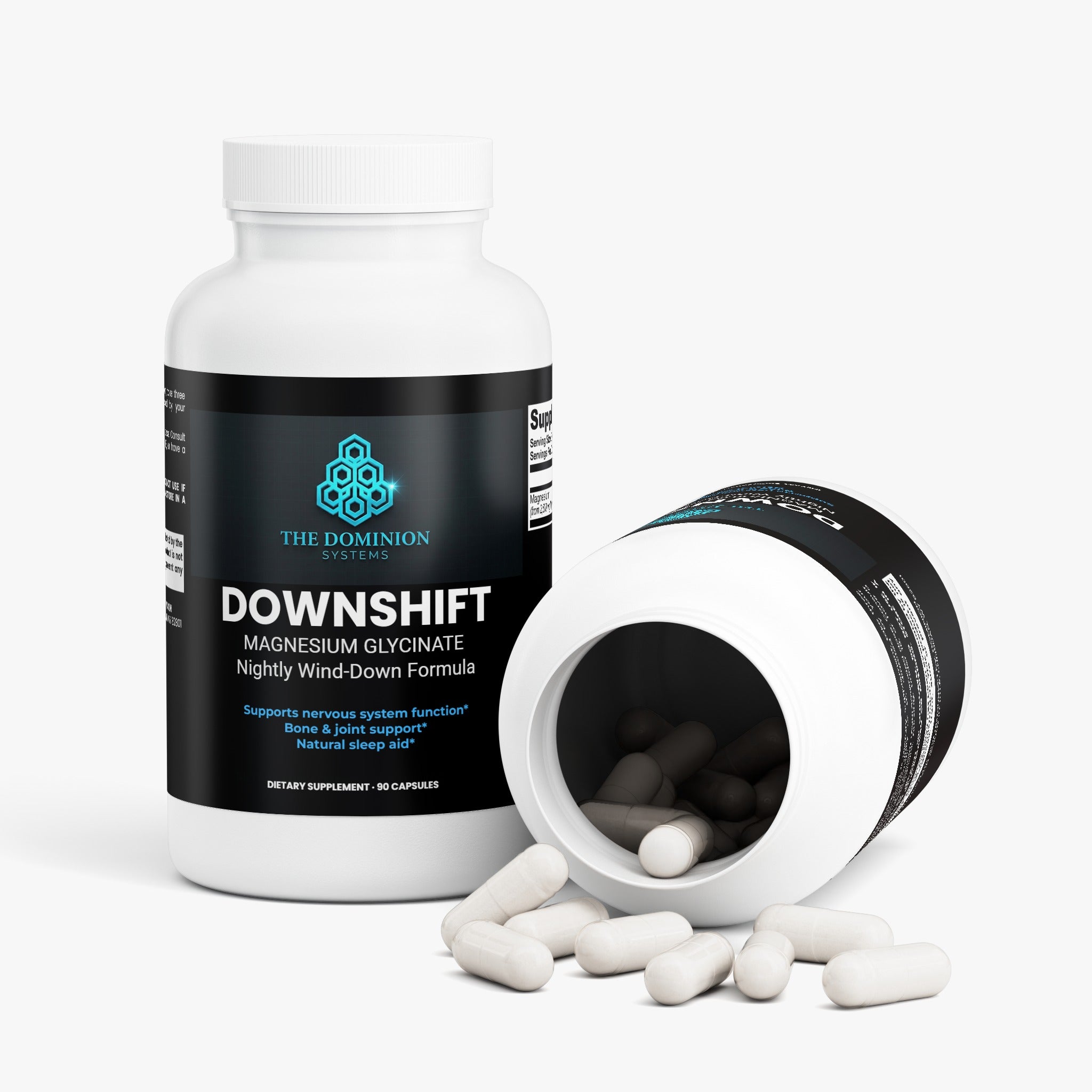 DOWNSHIFT — Magnesium Glycinate for Sleep & Nervous System Support