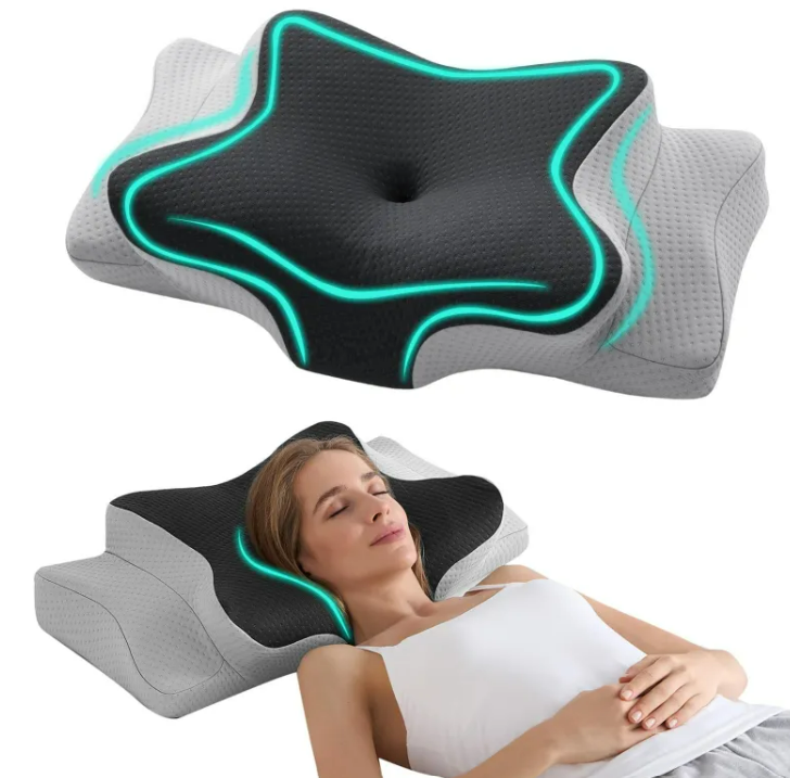 NeuroAlignment  Pillow --Memory Cotton Pillow Cervical Support