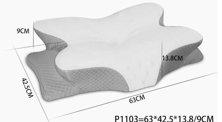 NeuroAlignment  Pillow --Memory Cotton Pillow Cervical Support