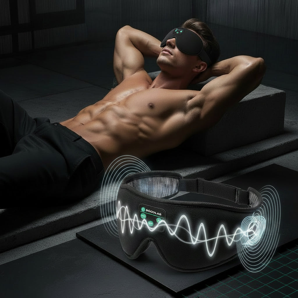 Neuro Rest/ 3D Bluetooth Sleep Mask with Deep Silence Technology