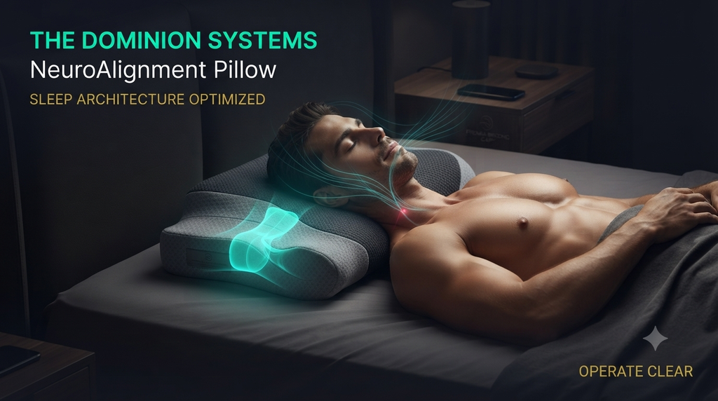 NeuroAlignment  Pillow --Memory Cotton Pillow Cervical Support