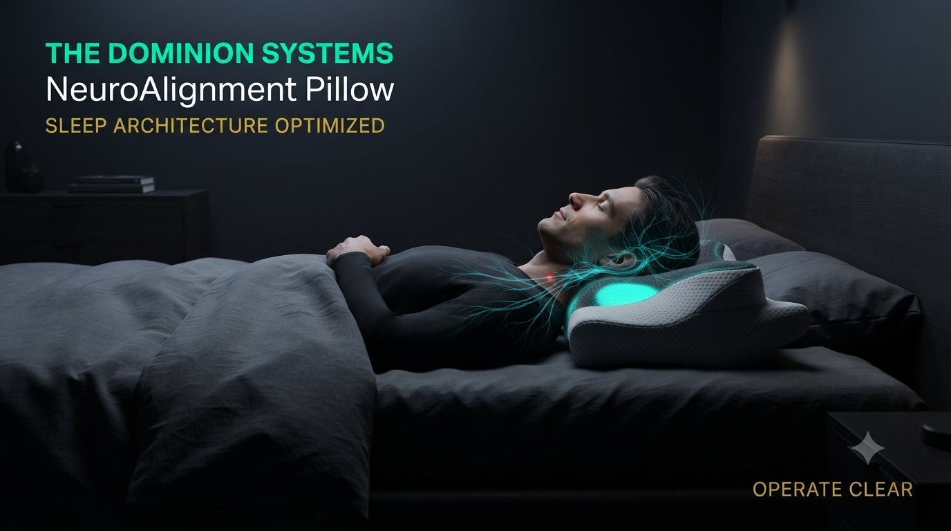 NeuroAlignment  Pillow --Memory Cotton Pillow Cervical Support