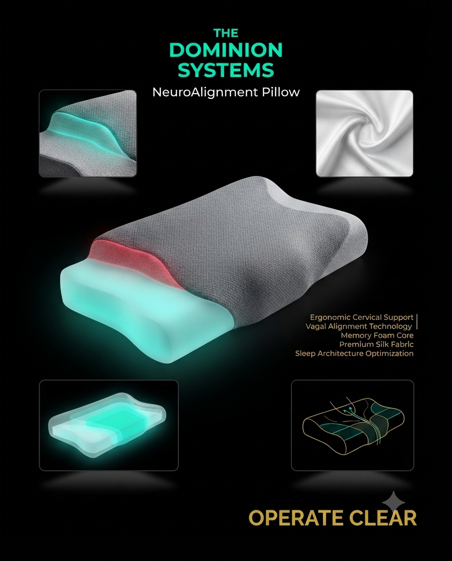 NeuroAlignment  Pillow --Memory Cotton Pillow Cervical Support