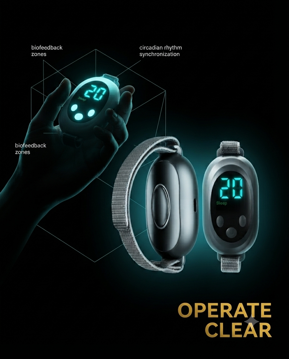 NeuroPulse Sleep Regulator---Smart Sleep Aid Device
