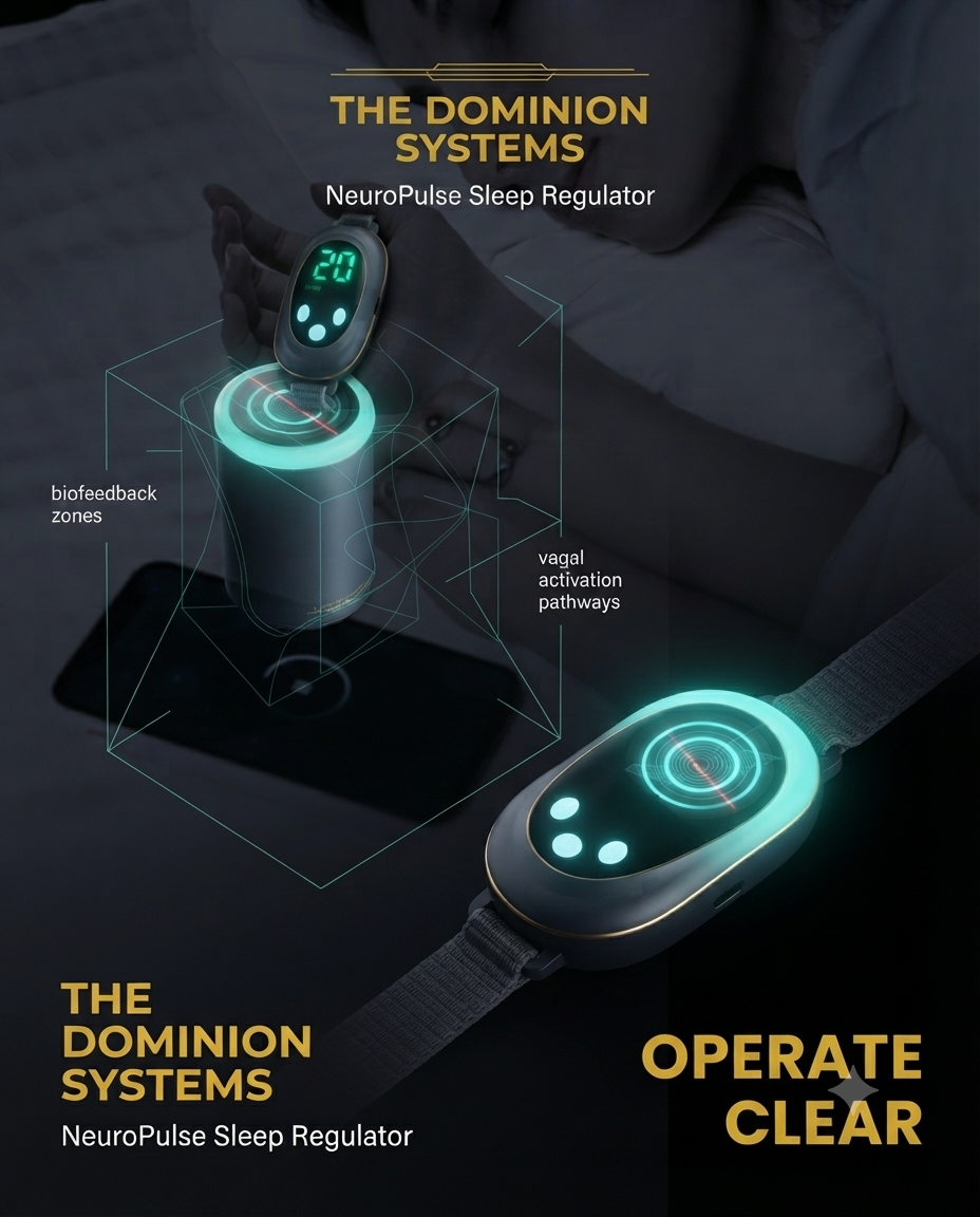 NeuroPulse Sleep Regulator---Smart Sleep Aid Device