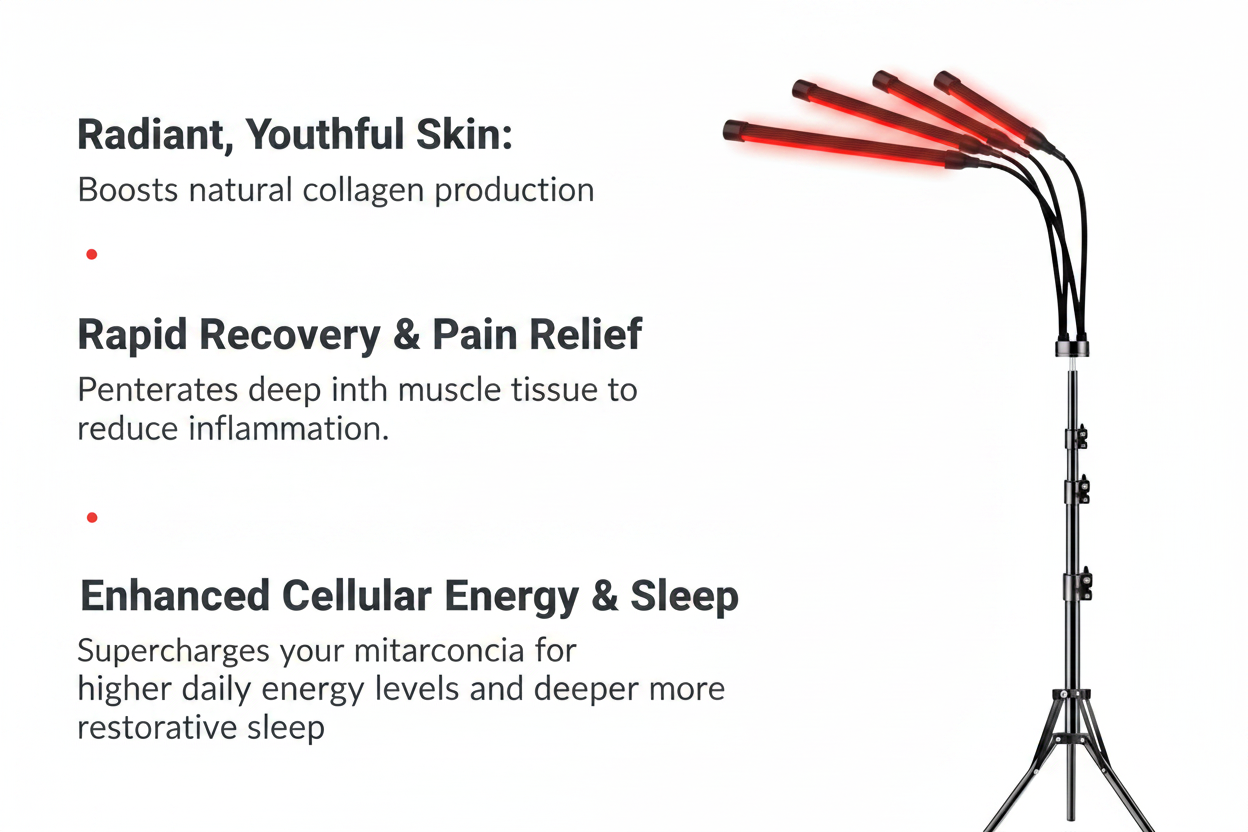 Circadian Photo-Modulation System--Red Light Therapy Lamp